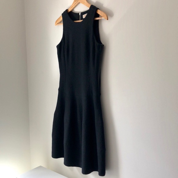 Michael Kors Black Sleeveless Wool Dress - Picture 3 of 8